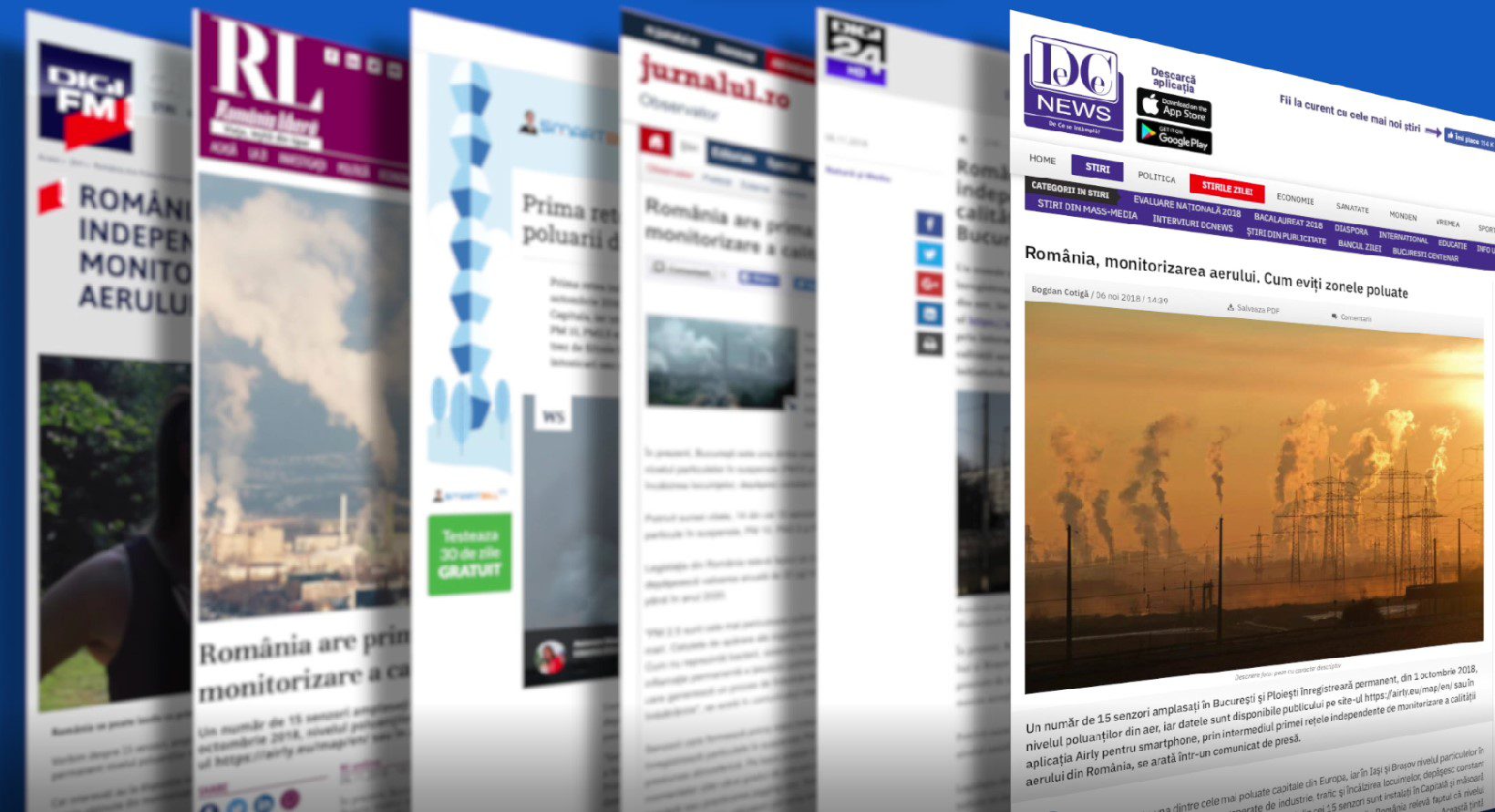 site-uri puse in paralel, concept | mpr